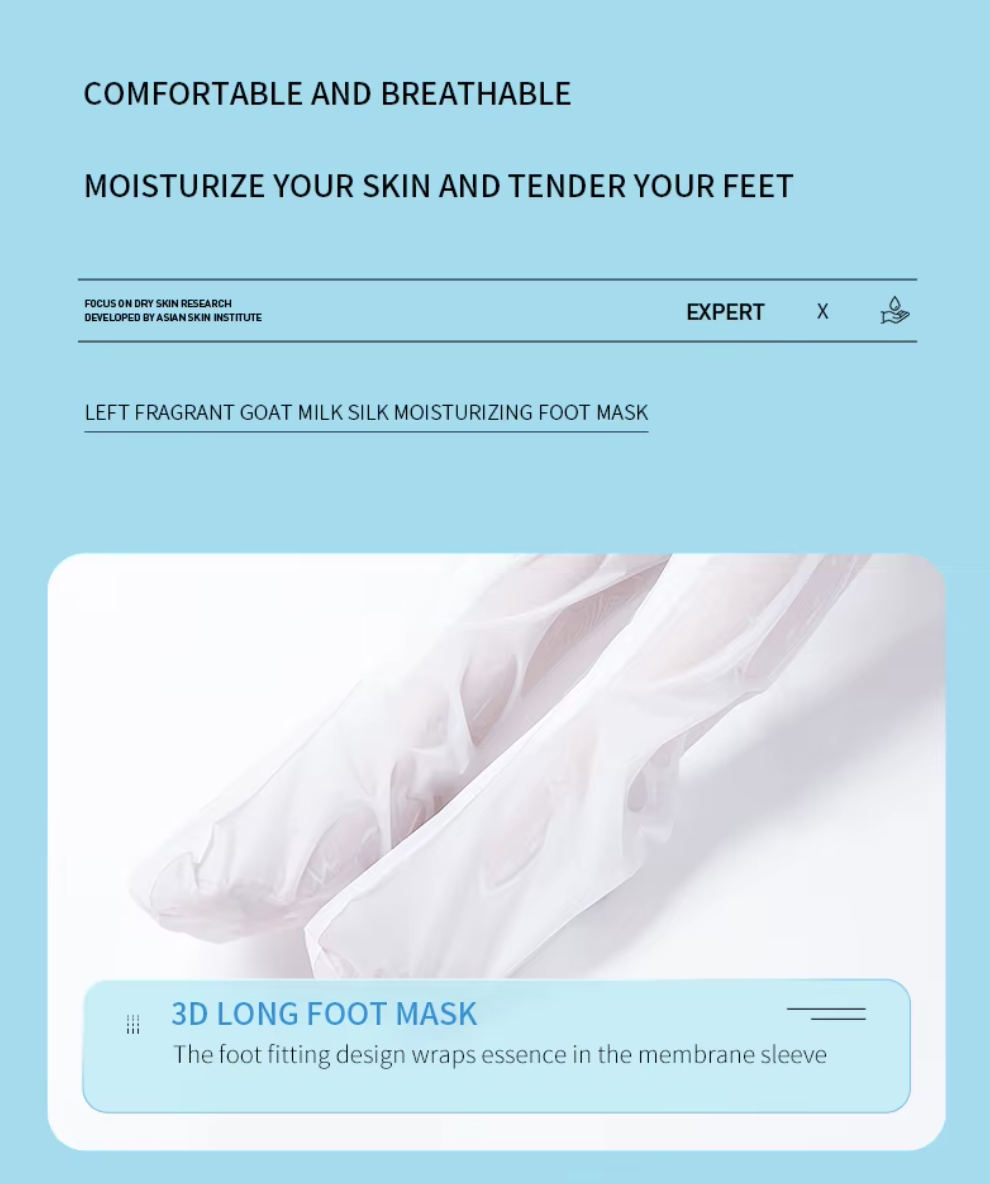 HeelGlow Exfoliating Foot Mask Sock